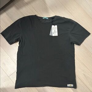 Scotch & Soda Black Short Sleeve Crew Tee with Tag